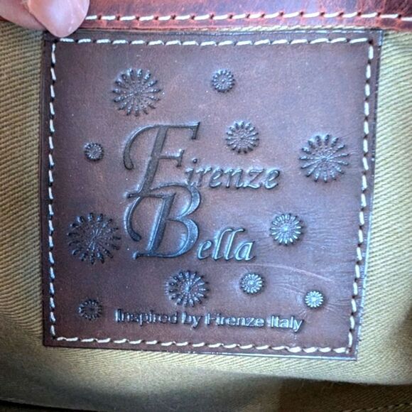 Firenze Bella Italian Artsy Large Handcrafted Tote Bag  NWOT - Picture 14 of 17